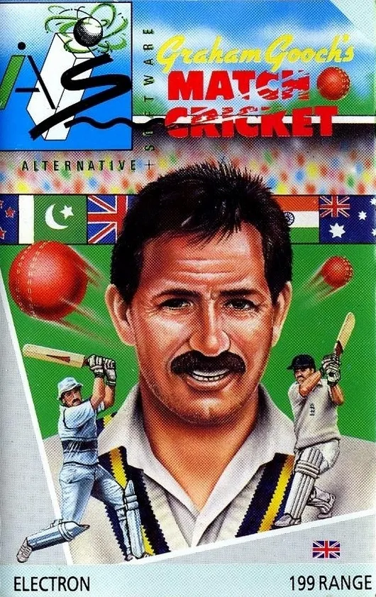 Graham Gooch's Test Cricket box art