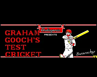 Backdrop artwork for Graham Gooch's Test Cricket