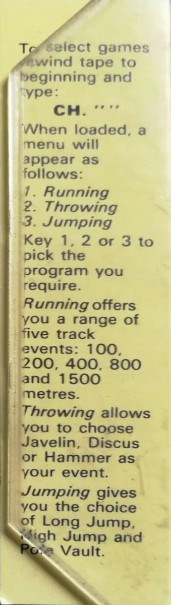 Micro Olympics box back