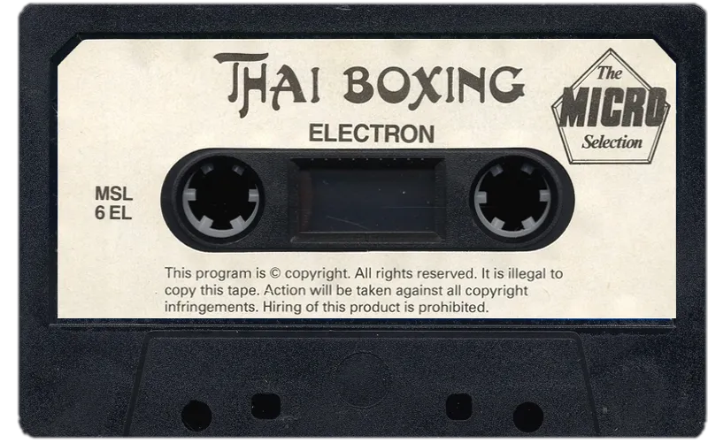 Thai Boxing cart