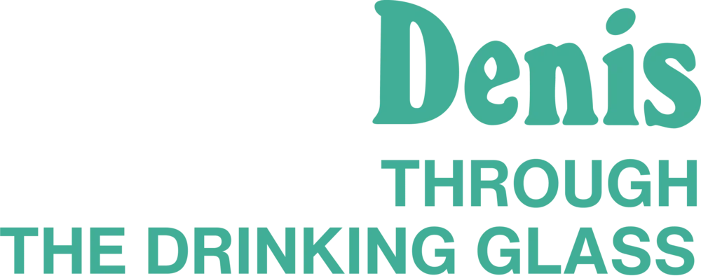 Denis Through the Drinking Glass logo