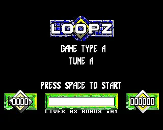Backdrop artwork for Loopz
