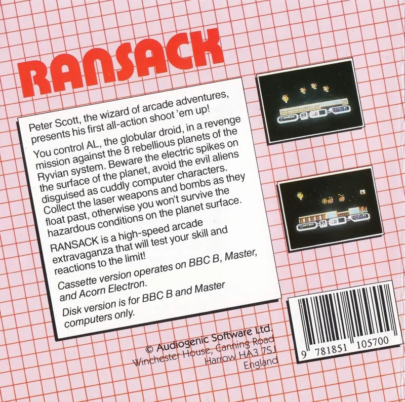 Ransack! box back