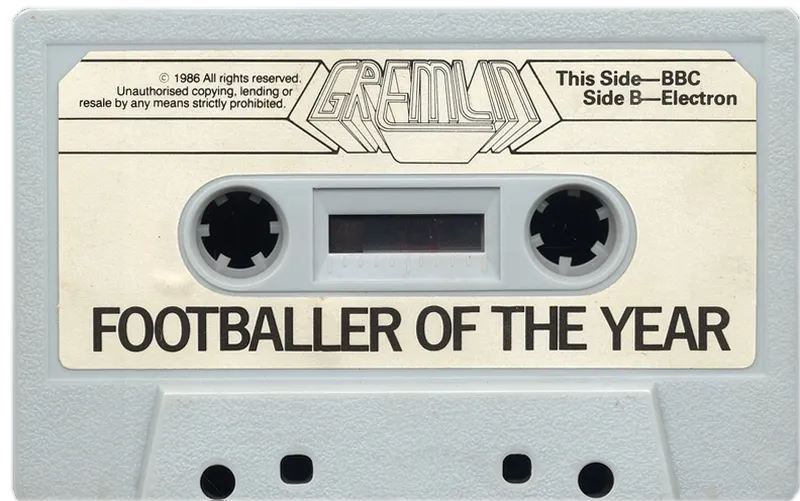 Footballer of the Year cart
