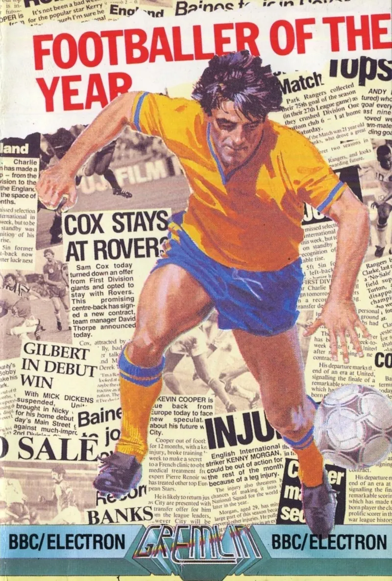 Footballer of the Year box art