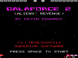 Backdrop artwork for Galaforce 2