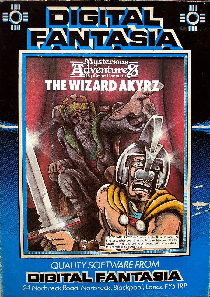 The Wizard of Akyrz box art