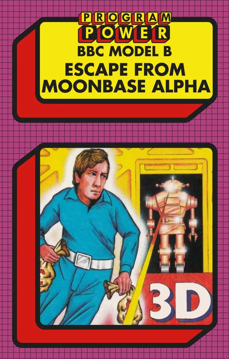 Escape from Moonbase Alpha box art