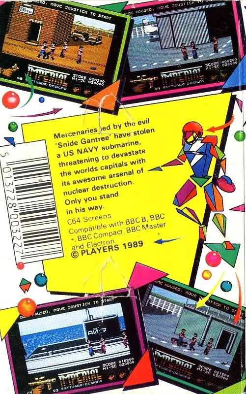 Shanghai Warriors box back