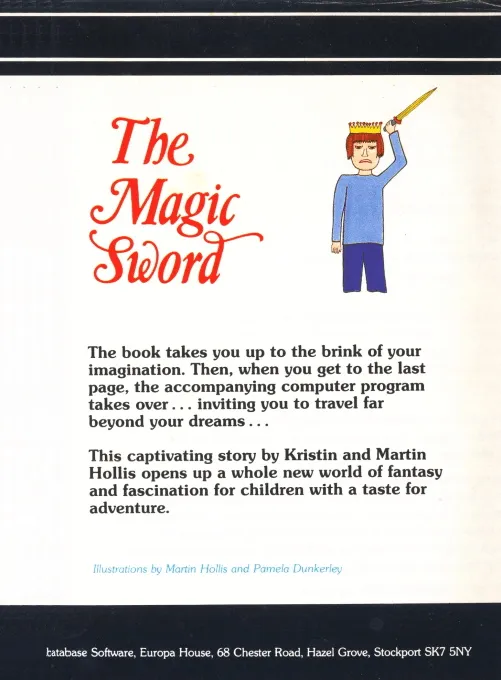 The Magic Sword box back