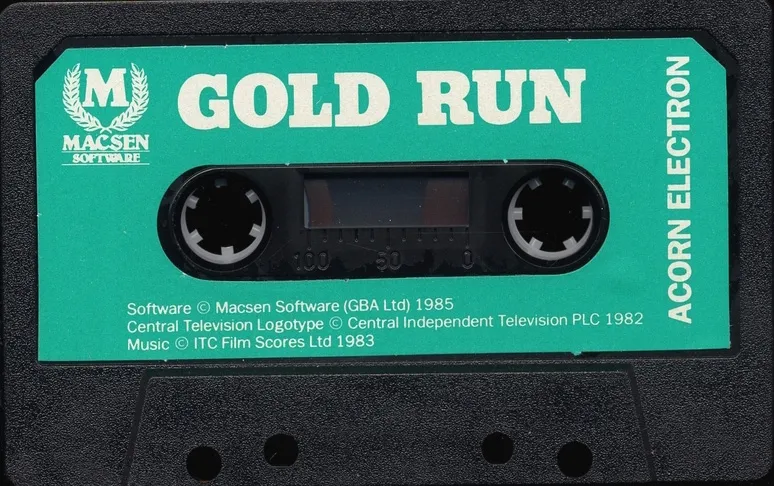 Blockbusters Gold Run cart