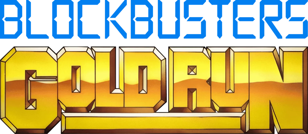 Blockbusters Gold Run logo