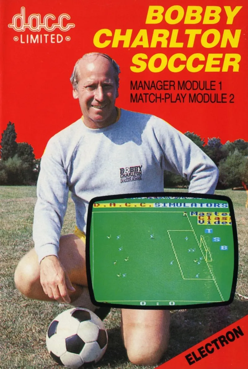 Bobby Charlton Soccer box art