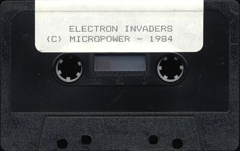 Electron Invaders cart