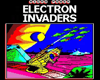 Backdrop artwork for Electron Invaders