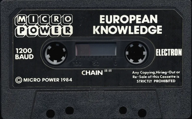 European Knowledge cart