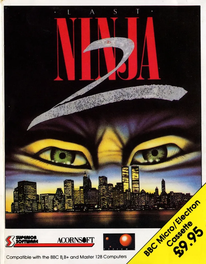 The Last Ninja 2 box art
