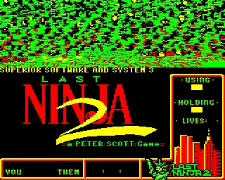 The Last Ninja 2 screenshot