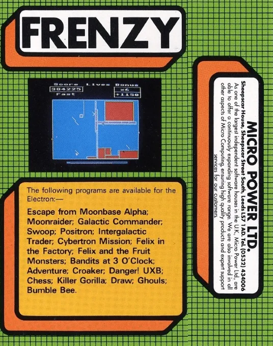 Frenzy box back