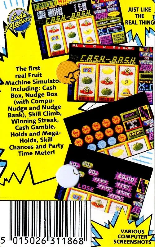 Fruit Machine Simulator box back