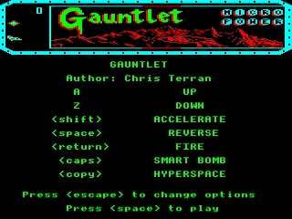 Backdrop artwork for Gauntlet