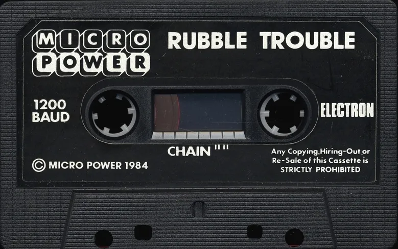 Rubble Trouble cart