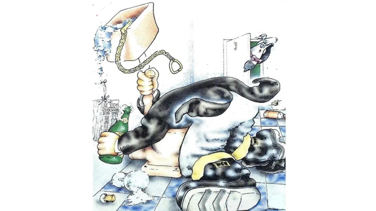 Backdrop artwork for Jet Set Willy