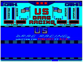 Backdrop artwork for US Drag Racing
