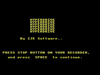 Backdrop artwork for Hyperdrive