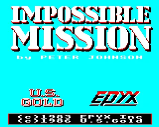 Impossible Mission screenshot