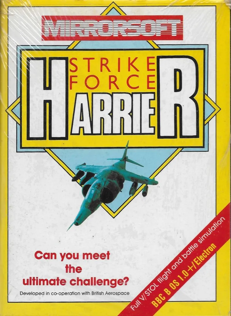 Strike Force Harrier box art