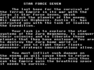 Backdrop artwork for Star Force Seven