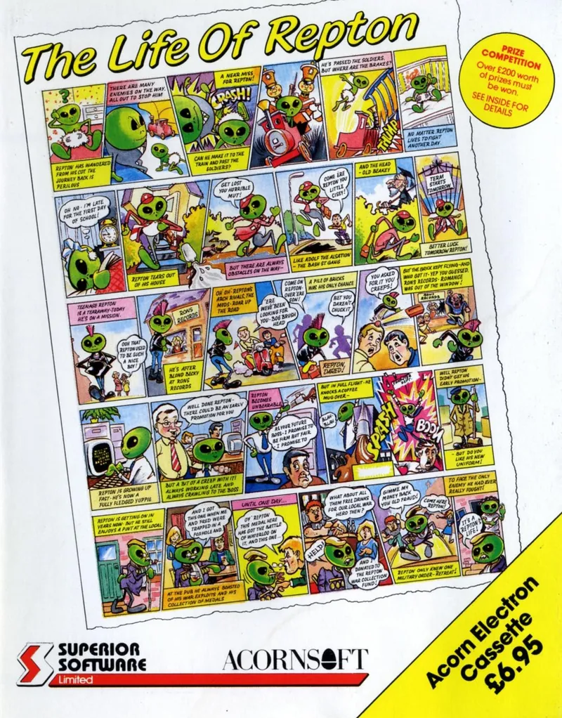 The Life of Repton box art