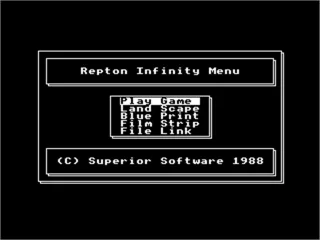 Backdrop artwork for Repton Infinity
