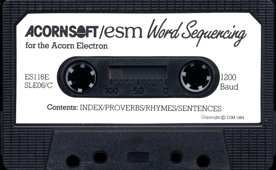 Word Sequencing cart