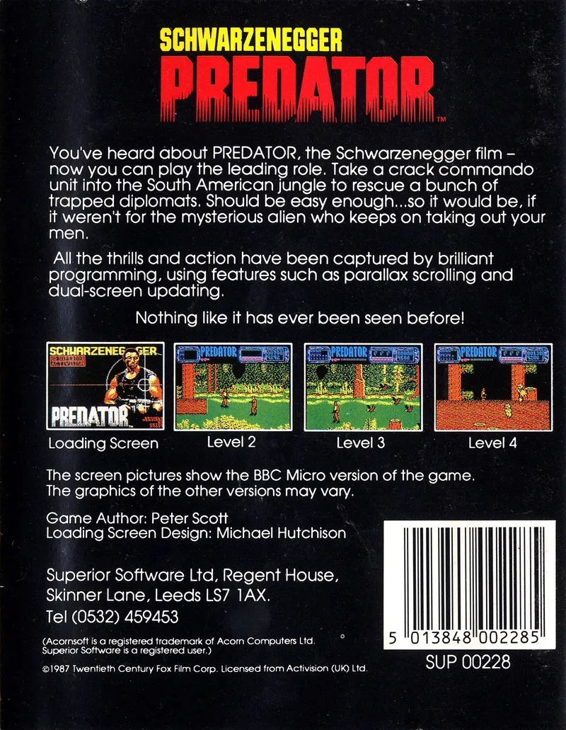 Predator box back