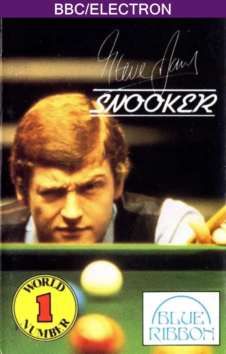 Steve Davis Snooker box art