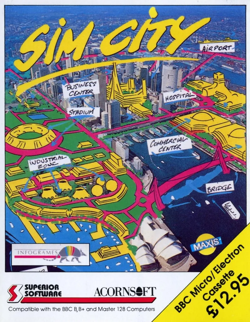 Sim City box art