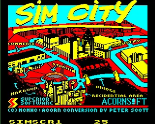 Backdrop artwork for Sim City