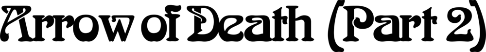 Arrow of Death: Part 2 logo