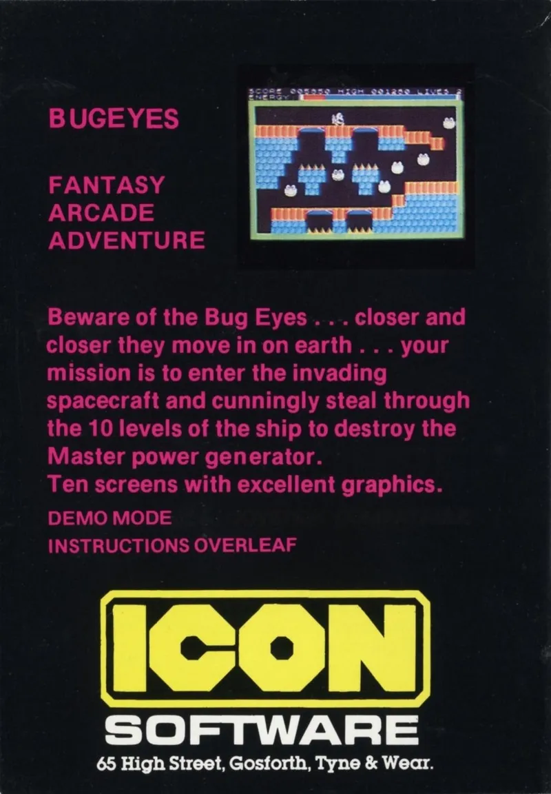 Bug Eyes box back