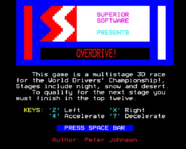Backdrop artwork for Overdrive