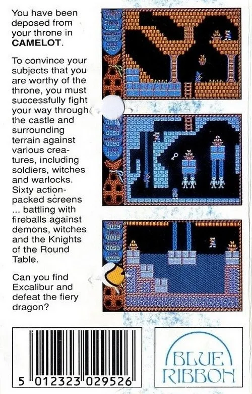 Camelot box back