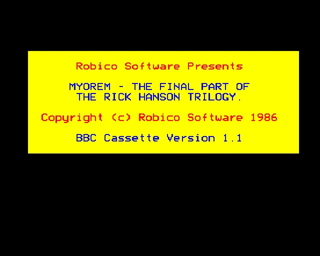 Myorem screenshot