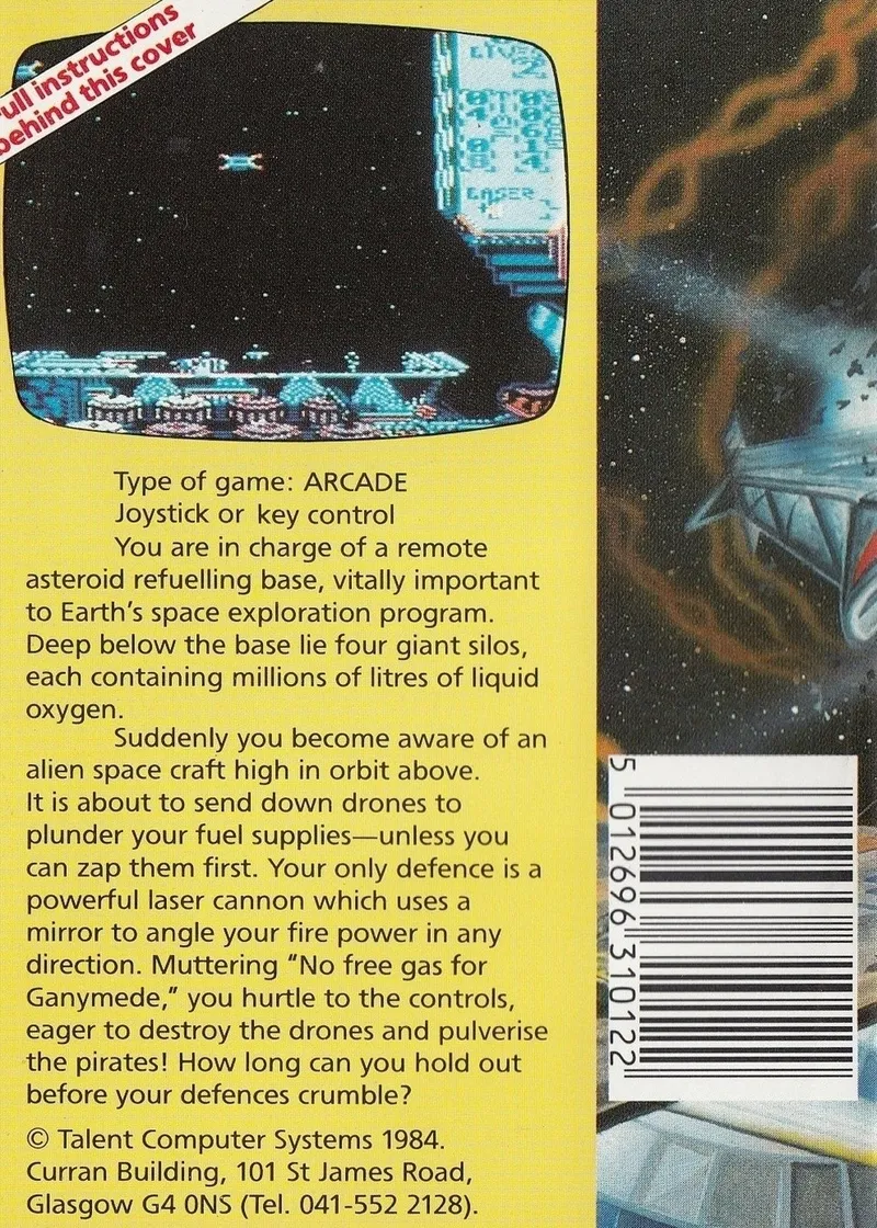 Laser Reflex box back