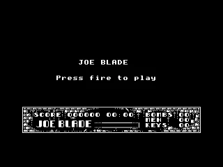 Backdrop artwork for Joe Blade