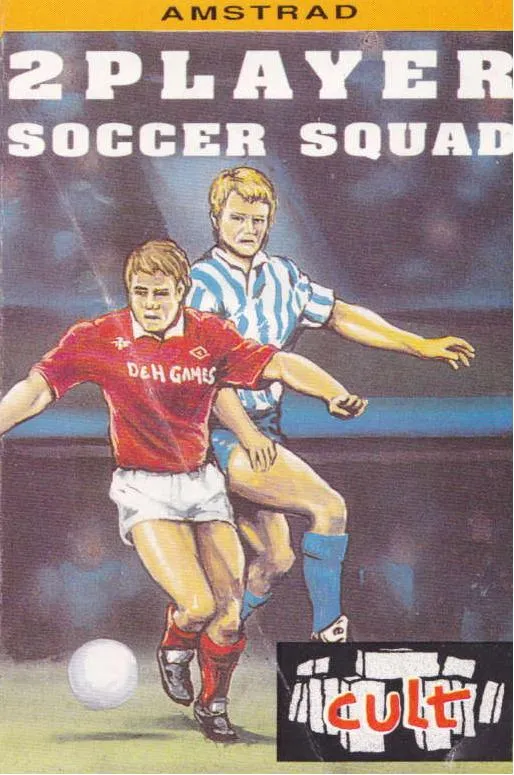 2 Player Soccer Squad cover art for Amstrad CPC