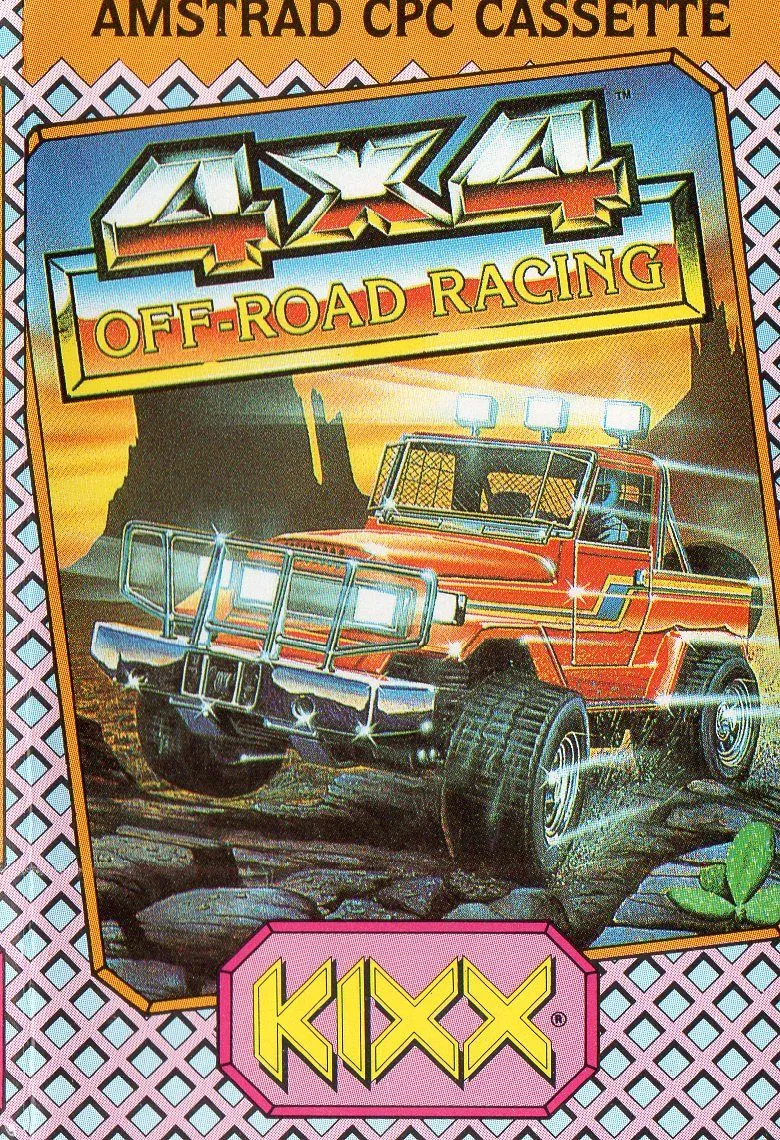 4x4 Off-Road Racing cover art for Amstrad CPC