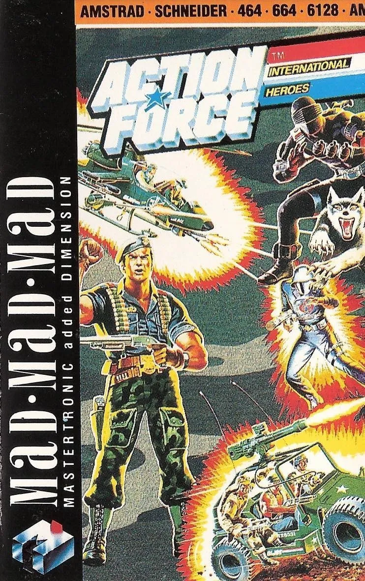 Action Force cover art for Amstrad CPC