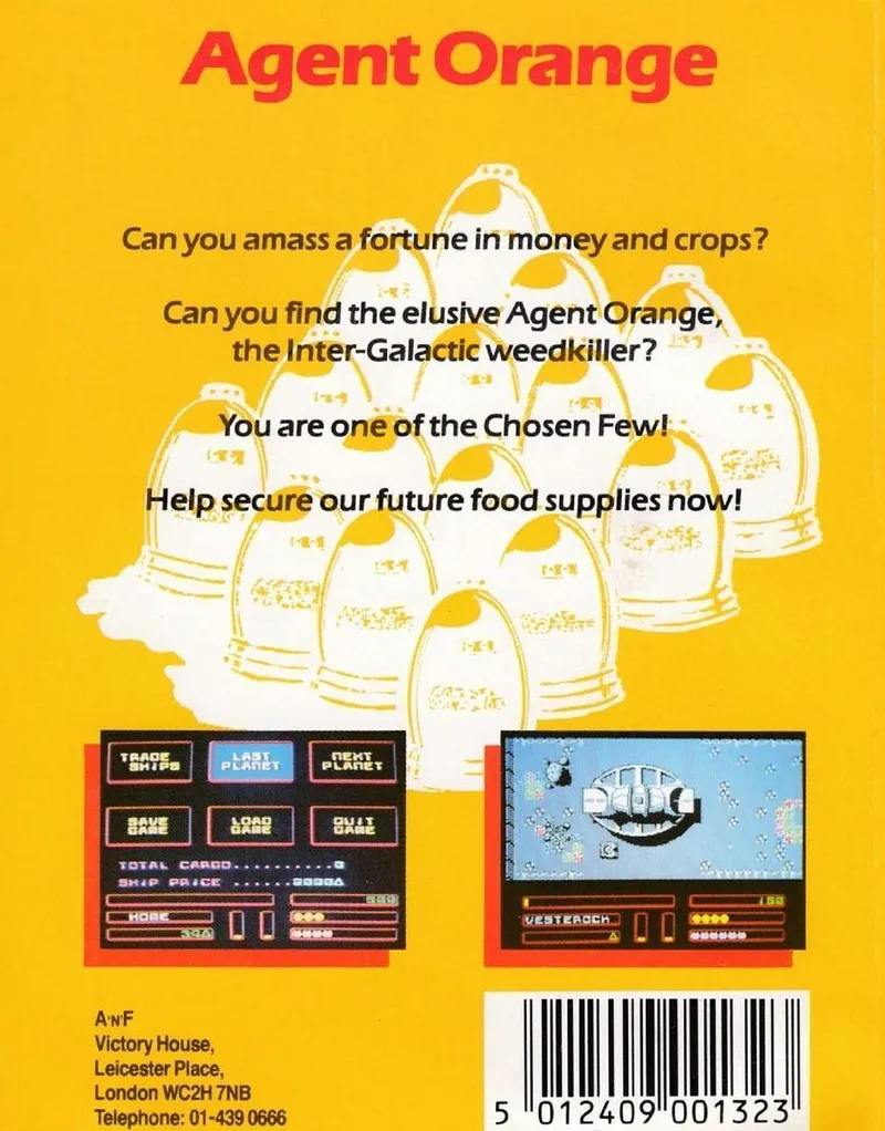 Agent Orange box back